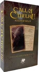 Call of Cthulhu RPG: Malleus Monstrorum: Keeper Deck
