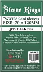 110 x WOTR Card Sleeves (70mm x 120mm)