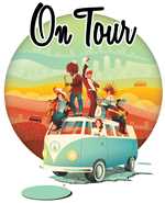 On Tour Board Game: USA And Europe (On Order)