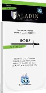 55 x Paladin Card Sleeves: Bors (70mm x 120mm) (On Order)