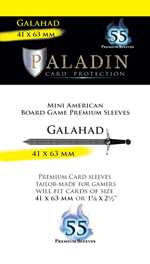 55 x Paladin Card Sleeves: Galahad (41mm x 63mm) (On Order)