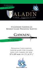 55 x Paladin Card Sleeves: Gawain (57mm x 89mm) (On Order)