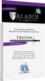 55 x Paladin Card Sleeves: Tristan (59mm x 92mm) (On Order)