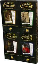 Call of Cthulhu RPG: 4 Keeper Decks 2nd Edition