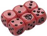 Star Trek Away Missions Board Game: Klingon Dice Set