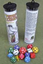 Dungeon Crawl Classics: Sezrekan's Sanguivorous Solids Dice Set (On Order)