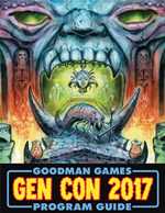 Goodman Games Gencon 2017 Program Guide: Dinosaur Crawl Classics