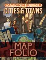 Dungeons And Dragons RPG: Campaign Builder: Cities And Towns Map Folio