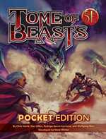 Dungeons And Dragons RPG: Tome Of Beasts Pocket Edition (On Order)