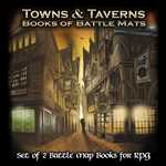 Battle Map Books: Towns And Taverns 2 Map Set