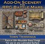 Battle Mats: Add-On Scenery Pack: Town Trimmings (On Order)