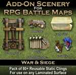 Battle Mats: Add-On Scenery Pack: War And Siege