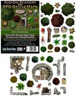 Battle Mats: Add-On Scenery Pack: Wilderness (On Order)