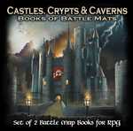 Battle Map Books: Castles, Crypts And Caverns 2 Book Set (On Order)