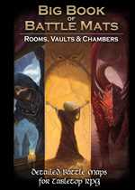 Big Book Of Battle Mats: Rooms, Vaults And Chambers (On Order)
