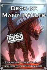 Loke's Deck Of Many Insults (On Order)
