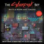 The Cyberpunk Set: Books Of Battle Mats And Tokens