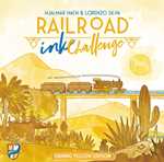 Railroad Ink Challenge Board Game: Shining Yellow Edition