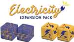 Railroad Ink Challenge Board Game: Electricity Dice Expansion Pack
