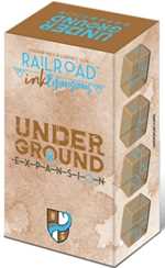 Railroad Ink Challenge Board Game: Underground Dice Expansion Pack