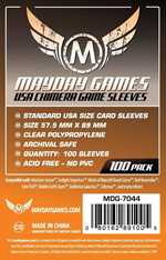 Mayday 100 Card Sleeves 57.5mm x 89mm (On Order)