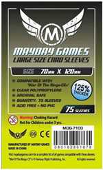 Mayday Large Size Card Sleeves 70mm x 120mm (On Order)