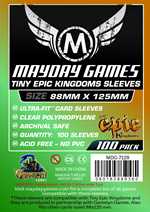 100 x Clear Standard Card Sleeves 88mm x 125mm (Mayday) (On Order)