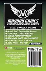 100 x Clear Standard North Sea Compatible Sleeves 54mm x 86mm (On Order)