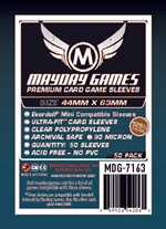 50 x Clear Premium Everdell Mini Compatible Sleeves 44mm x 63mm (On Order)