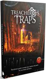 Dungeons And Dragons RPG: Treacherous Traps (On Order)