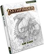 Pathfinder RPG 2nd Edition: GM Core Rulebook Sketch Cover (On Order)