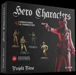 Escape From Projekt Riese Board Game: Hero Characters Miniatures Set