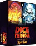 Dice Throne Dice Game: Season One ReRolled 1: Barbarian Vs Moon Elf