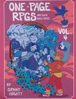 One Page RPGs: Volume 4 (Pre-Order)