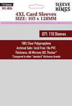 110 x Sleeve Kings 4XL Sleeves (103mm x 128mm) (On Order)