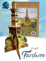 Everdell Farshore Board Game: Wooden Lighthouse Upgrade