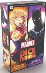 Marvel Dice Throne Card Game: Captain Marvel Vs Black Panther