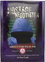 Hostage Negotiator Card Game: Abductor Pack #10
